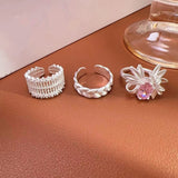 Daiiibabyyy Statement Fashion Designers Open Rings For Women Personality 2023 New Jewelry Ring