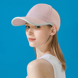 Daiiibabyyy UV Cover UPF50+ Outdoor Running Empty Top Baseball Cap Women's UV Protection Summer Sunscreen Hat High Ponytail Shade Sports Hat
