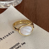 Vintage Personality Europe And American Emerald Ring For Women Design Sense Of Senior Sense Ring Fashion Jewelry wholesale gift daiiibabyyy