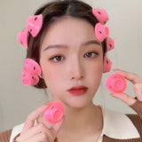 10pcs Magic Hair Curler Heatless Hair Rollers Curlers Soft Silicone Hairstyle Roller Wave Formers DIY Curling Hair Styling Tools daiiibabyyy