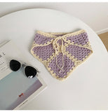 Daiiibabyyy Fashion Crochet Knitted Woolen Hair Bands Women Girls Solid Headbands Vintage Turban Bandage Bandanas Hairbands Hair Accessories