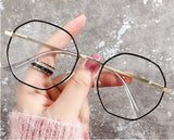 Luxury Anti Blue Light Glasses Men Women Diamond Studded Oversized Square Eyeglasses Computer Goggles Eyewear Glitter Frame daiiibabyyy