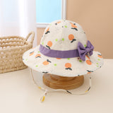 Daiiibabyyy 1-2 Years Old Children's Baby Girl Hat Autumn and Winter Children's Fisherman Hat Baby Strawberry Fruit Hat Cute Knitted Hat daiiibabyyy