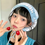 Daiiibabyyy Fashion Crochet Knitted Woolen Hair Bands Women Girls Solid Headbands Vintage Turban Bandage Bandanas Hairbands Hair Accessories