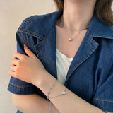 Daiiibabyyy Kpop Vintage Baroque Pearl Choker Heart Angel Pendant Clavicle Chain Necklace For Women Egirl Goth Cool EMO Punk Grunge Jewelry