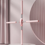 Yoga Hunchback Corrector Adjustable Stainless Steel Body Stick Cross Open Back Standing Training Stick Gym Home Sports Equipment daiiibabyyy