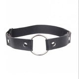 Daiiibabyyy Sexy Women Elastic Pu Leather Leg Ring Garter Lingerie Belt Punk Heart Rivet Thigh Ring Goth Harajuku Harness Stockings Garter