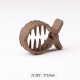 Daiiibabyyy Coiled Hair Clip High Ponytail Fixed Artifact Horsetail Shark Hairpin Behind The Head Female Hair Clip Claw Clip 2023 New