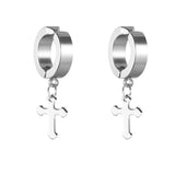 Titanium Steel Unisex Earring Set Punk Hip Hop No Piercing Ear Clips Earrings for Men Women Party Dating Jewelry 2022 New Gift