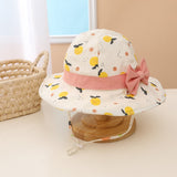 Daiiibabyyy 1-2 Years Old Children's Baby Girl Hat Autumn and Winter Children's Fisherman Hat Baby Strawberry Fruit Hat Cute Knitted Hat daiiibabyyy