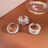 Daiiibabyyy Statement Fashion Designers Open Rings For Women Personality 2023 New Jewelry Ring