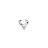 Daiiibabyyy   Fingertip Ring Carapace Joint Ring Simple Personality Micro-inlaid Zircon Opening Ring for Women Girls Men Party Jewelry daiiibabyyy