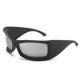 Daiiibabyyy Punk Y2k Sunglasses 2023 New Women Men Designer Sport Sun Glasses Oversied Big Frames Shades Female UV400 Goggle Eyewear Oculos