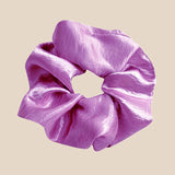 Daiiibabyyy New Hair Scrunchie Satin Headband for Women Solid Color Hair Rope Elastic Hair Rings Girls Hair Accessories Korean Headwear