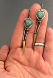 Unique Retro Silver Gold Two Tone Color Metal Geometry Dangle Earrings Women Classic Long Tassels Earring Party Jewelry daiiibabyyy