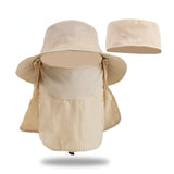 Daiiibabyyy Double Top design 4PCS Design Bucket Hats women men big brim hiking cap Detachable mesh couple fishing hat foldable sun hat 9216