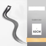 Daiiibabyyy Women Hair Extension Tools Seamless Braided Hair Rope Ponytail Braid Twist Color Hanging Ear-dye Hair Pieces Hanging Ear-dye Wig
