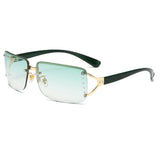 Daiiibabyyy Luxury Italy Gradient Sunglasses Women High Quality Fashion Punk Y2K Cycling Sports Sun Glasses Men Diamond Goggle Shades UV400