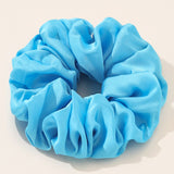 Daiiibabyyy Oversized Scrunchies  Smooth Satin Scrunchie Big Rubber Hair Ties Women Elastic Hair Bands for Girs Ponytail Hold Rope Headdress
