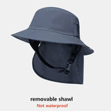 Water Proof Surf Hat Unisex Bucket Hat Breathable Sun Hat Summer for Outdoor Fishing Surf of Men Women Fisherman Cap Beach 양동이모자 daiiibabyyy