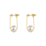 Delysia King   2022 simple fashion versatile small pearl earrings daiiibabyyy