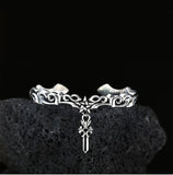 Daiiibabyyy Retro Luxury Creative Carving Crucifix Men Charm Bracelets Gothic Star Unisex Fine Jewelry For Women Free Shipping