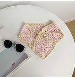 Daiiibabyyy Fashion Crochet Knitted Woolen Hair Bands Women Girls Solid Headbands Vintage Turban Bandage Bandanas Hairbands Hair Accessories