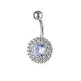 Chain Belly Button Ring Dangle Navel Piercing Ring Snake Belly Ring Zircon Navel Ring Body Piercing Jewelry Umbilical Pircing daiiibabyyy