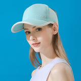 Daiiibabyyy UV Cover UPF50+ Outdoor Running Empty Top Baseball Cap Women's UV Protection Summer Sunscreen Hat High Ponytail Shade Sports Hat