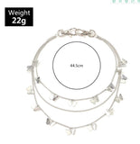 Daiiibabyyy Punk Street Butterfly Belt Waist Chain Women Pants Skirt Chain Multi Layer HipHop Hook Trousers Keychain Pendant Street Jewelry