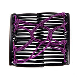 Vintage Creative Magic Hair Comb Elastic Rope Disc Hair Clip For Women Headwear Hair Comb Hair Clip Fashion Hair Accessoriees daiiibabyyy