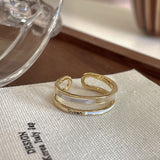 Vintage Personality Europe And American Emerald Ring For Women Design Sense Of Senior Sense Ring Fashion Jewelry wholesale gift daiiibabyyy