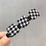 Daiiibabyyy Double Layer Bangs Hair Clip Black Headwear Women Girl Cute Barrettes Hairgrip Styling Braided Fashion Hairpins Hair Accessories