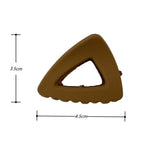 Daiiibabyyy New Fashion Ponytail Hairpins Women Girl Retro Geometric Small Hair Clip Ponytail Fixed Buckle Simple Headdress Hair Accessories