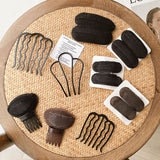 Daiiibabyyy 1 Pcs Hair Root Natural Fluffy Hair Sponge Bobby Hairpins Invisible Bangs Clips Magic Hair Donut Bun Makers Korean Styling Tools