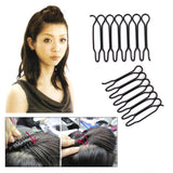 Daiiibabyyy Fashion Candy Color Hair Sticks for Women Shell Hair Clip Pins Minimalist U Shape Girls Hairpins Hair Bun Maker Headwear