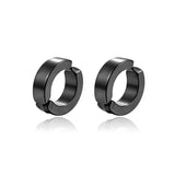Titanium Steel Unisex Earring Set Punk Hip Hop No Piercing Ear Clips Earrings for Men Women Party Dating Jewelry 2022 New Gift