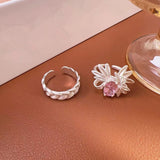 Daiiibabyyy Statement Fashion Designers Open Rings For Women Personality 2023 New Jewelry Ring