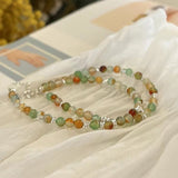 Daiiibabyyy Beautiful Fashion Metallic Natural Stones Bracelet For Women 2023 New Simple Temperament Jewelry Wholesale