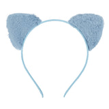 0.5cm Cute Plush Cat Ear Headband Headwear Candy Color Girls Hair Bands for Lovely Kids Headband Hair Accessories Wholesale