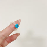 Daiiibabyyy Coloured Small Flower Resin Ring with A Mix and Match Stacking and No Colour Loss Acrylic Index Finger Ring Girls Ring
