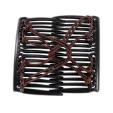 Vintage Creative Magic Hair Comb Elastic Rope Disc Hair Clip For Women Headwear Hair Comb Hair Clip Fashion Hair Accessoriees daiiibabyyy