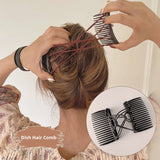Vintage Creative Magic Hair Comb Elastic Rope Disc Hair Clip For Women Headwear Hair Comb Hair Clip Fashion Hair Accessoriees daiiibabyyy