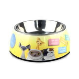 Hot selling removable Melamine and stainless steel pet bowl dog&cat bowls миски для собак миска для кошки daiiibabyyy