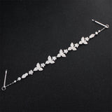 QYY Fashion Crystal Wedding Hair Accessories Hairpins Bridal Hair Jewelry Rhinestone Women Hair Pins Clips Headpieces daiiibabyyy