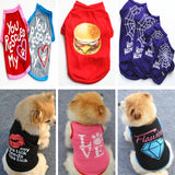 Summer Pet Dog Clothes For Dogs Pets Clothing Cotton Dog Costume Pets Products Pet Cat Clothes For Small Medium Dog Chihuahua daiiibabyyy