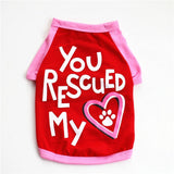 Summer Pet Dog Clothes For Dogs Pets Clothing Cotton Dog Costume Pets Products Pet Cat Clothes For Small Medium Dog Chihuahua daiiibabyyy