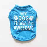 Summer Pet Dog Clothes For Dogs Pets Clothing Cotton Dog Costume Pets Products Pet Cat Clothes For Small Medium Dog Chihuahua daiiibabyyy