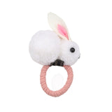 Cute Hair Ball Rabbit Rubber Band Rope Hair Ring Hair Clip Girls Female Korean Hairpin Headwear Children's Hair Accessories daiiibabyyy