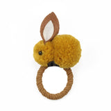 Cute Hair Ball Rabbit Rubber Band Rope Hair Ring Hair Clip Girls Female Korean Hairpin Headwear Children's Hair Accessories daiiibabyyy